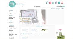 Desktop Screenshot of metdehand.nl